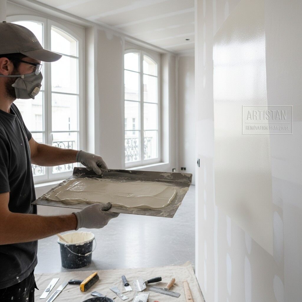 Projet de Travaux de plâtrerie - Photo 1